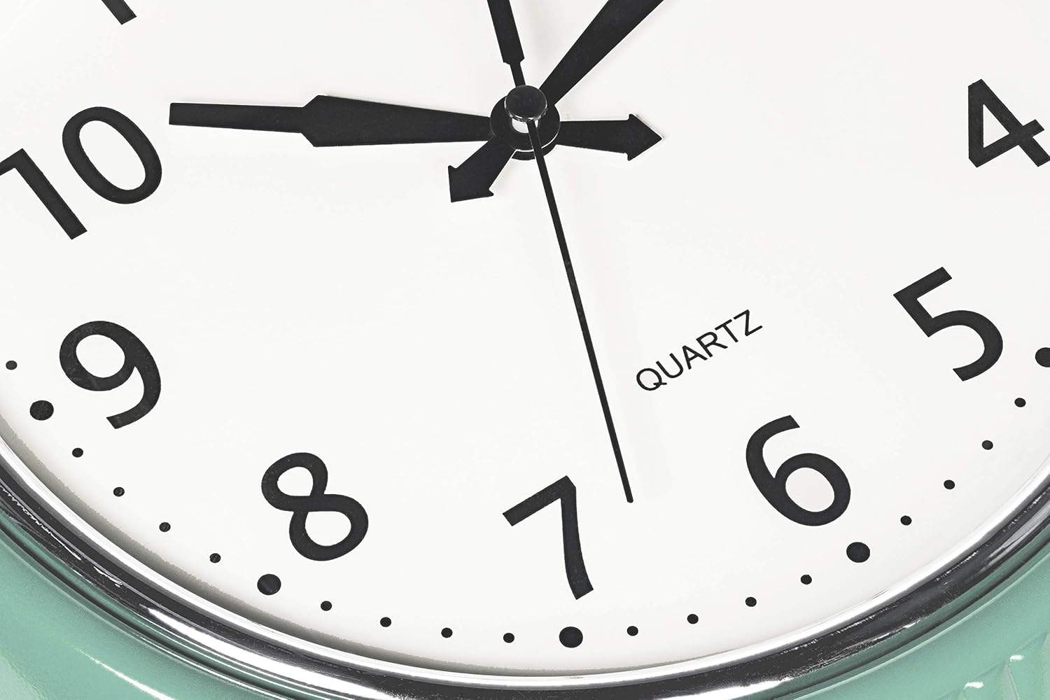 Time Whisperer:  Retro Wall Clock 12 Inch Red Kitchen 50's Vintage Design Round Silent Non Ticking Battery Operated Quality Quartz Clock for Home Office School or Classroom