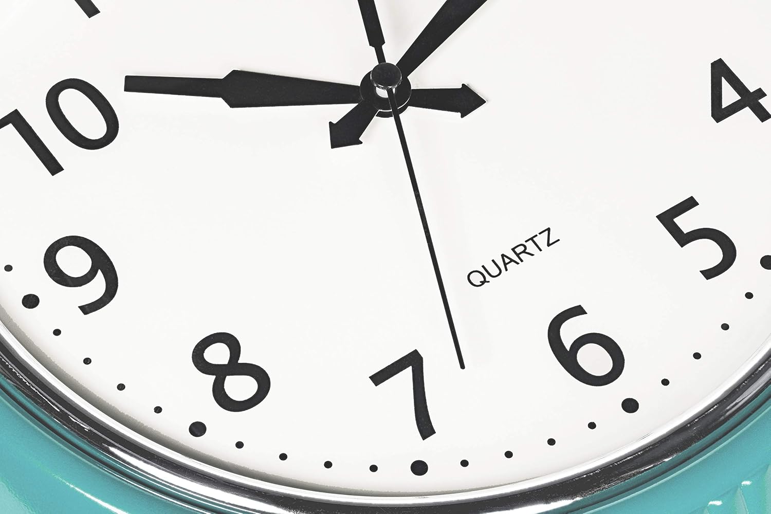 Time Whisperer:  Retro Wall Clock 12 Inch Red Kitchen 50's Vintage Design Round Silent Non Ticking Battery Operated Quality Quartz Clock for Home Office School or Classroom