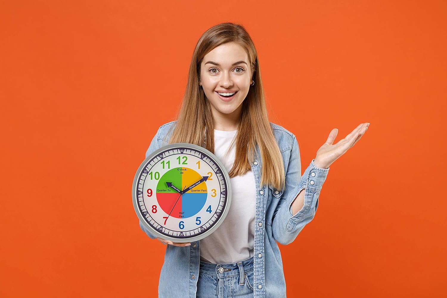 Time Whisperer:  Math Wall Clock Black 12 Inch Silent Non-Ticking Unique Gift for Teacher/Student/Engineer Graduate Quartz Round Battery Operated, Home Office School Classroom, Mathematical Equations