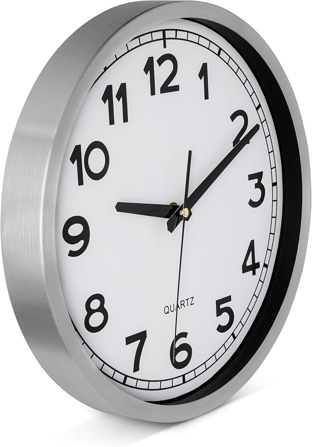 Time Whisperer:  Math Wall Clock Black 12 Inch Silent Non-Ticking Unique Gift for Teacher/Student/Engineer Graduate Quartz Round Battery Operated, Home Office School Classroom, Mathematical Equations