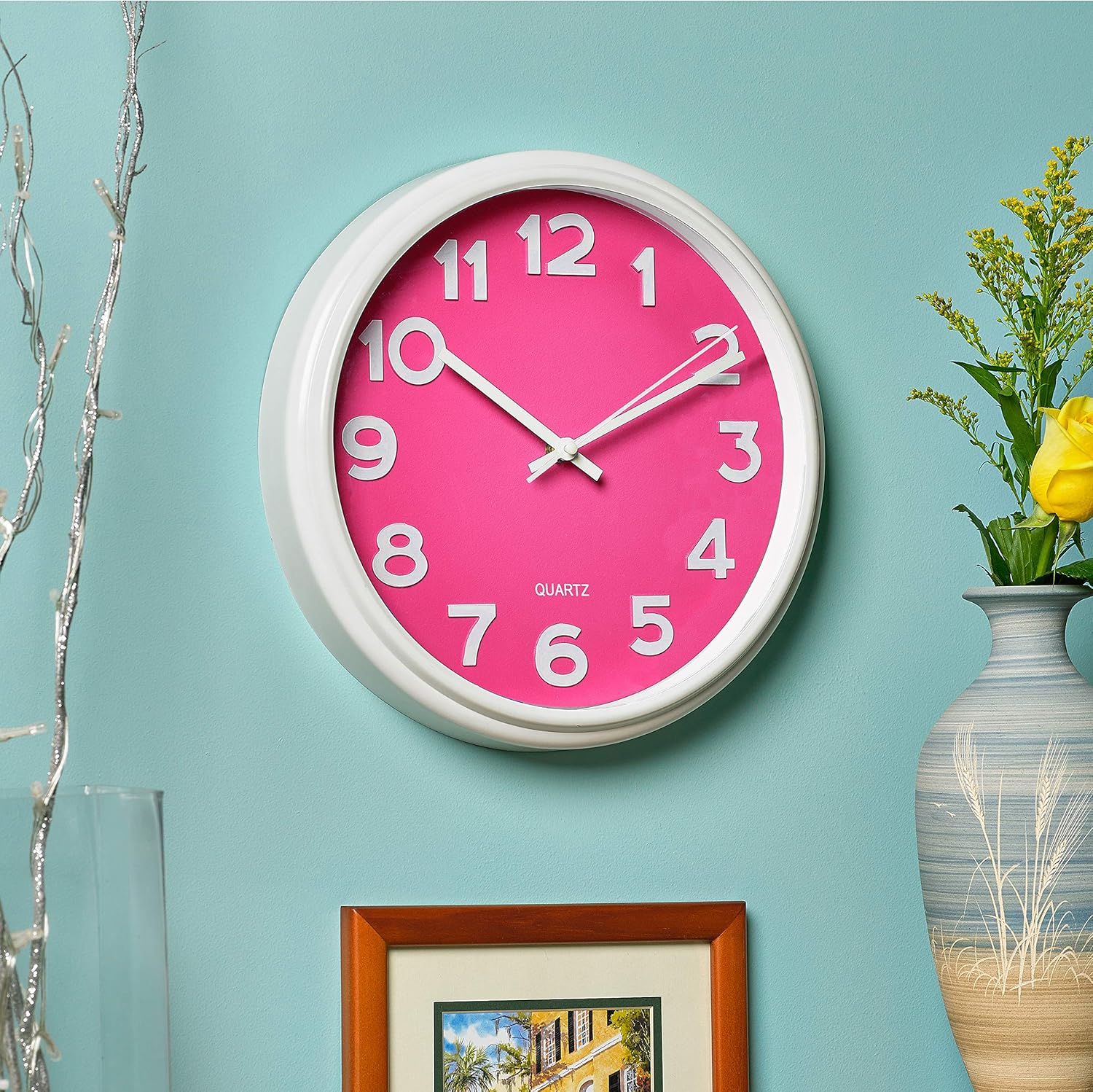 Time Whisperer:  Math Wall Clock Black 12 Inch Silent Non-Ticking Unique Gift for Teacher/Student/Engineer Graduate Quartz Round Battery Operated, Home Office School Classroom, Mathematical Equations
