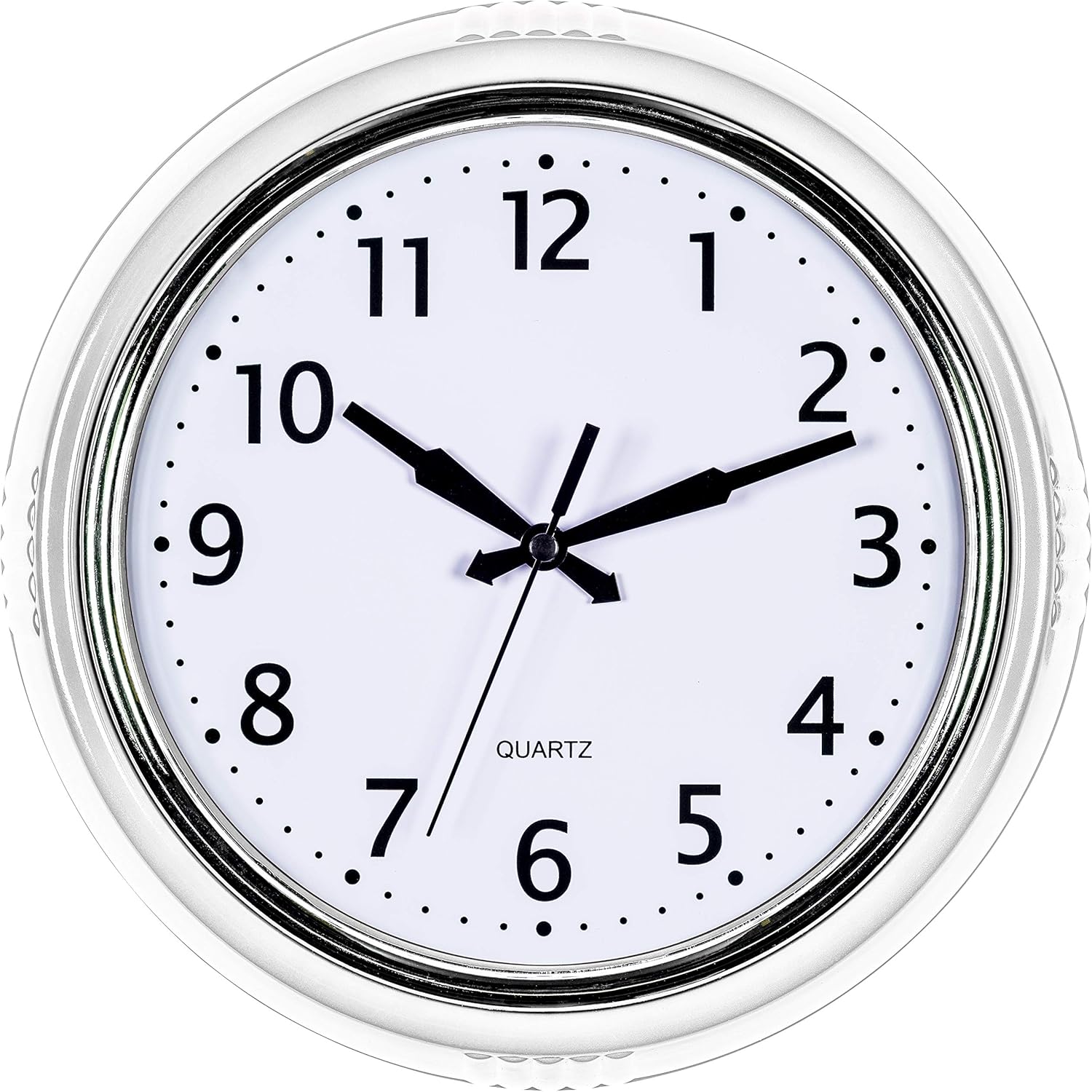 Time Whisperer:  Retro Wall Clock 12 Inch Red Kitchen 50's Vintage Design Round Silent Non Ticking Battery Operated Quality Quartz Clock for Home Office School or Classroom